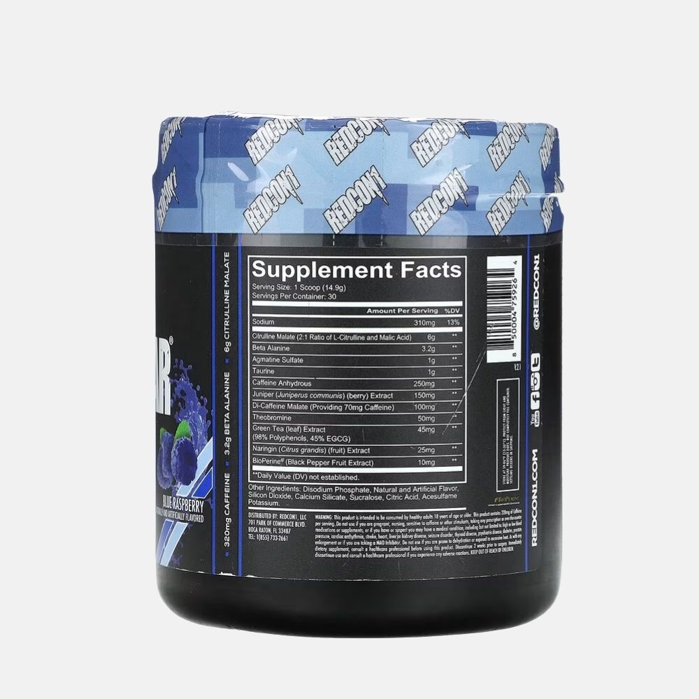 REDCON1 Total War Pre-Workout Powder - 30 Servings - Image 4