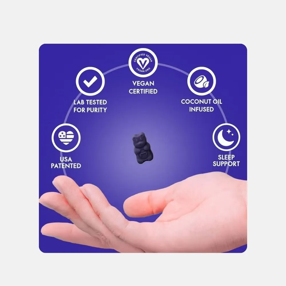 SugarBearPRO Sleep Gummies with Melatonin & Botanicals (62 Count) - Image 3