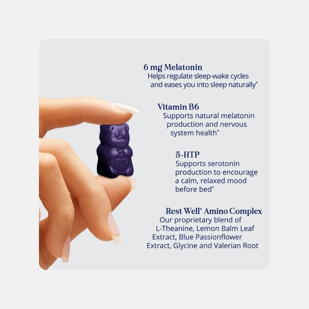 SugarBearPRO Sleep Gummies with Melatonin & Botanicals (62 Count) - Image 4