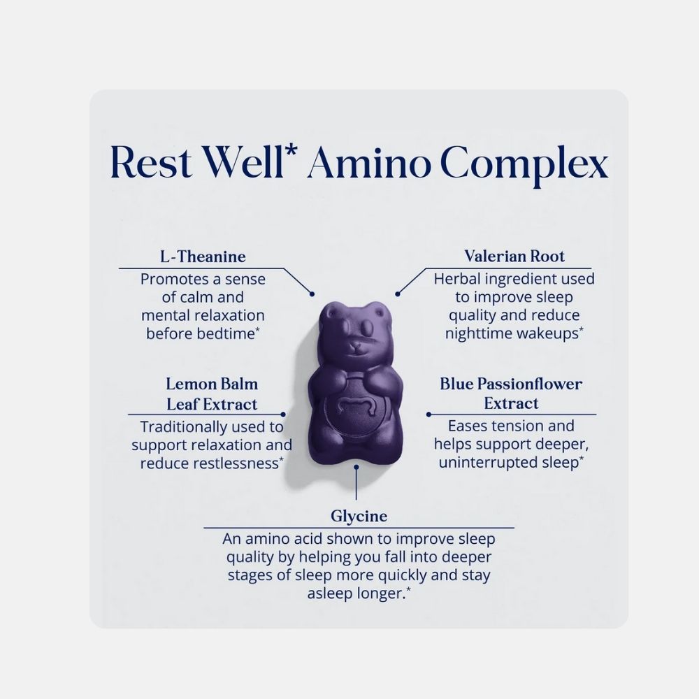 SugarBearPRO Sleep Gummies with Melatonin & Botanicals (62 Count) - Image 5