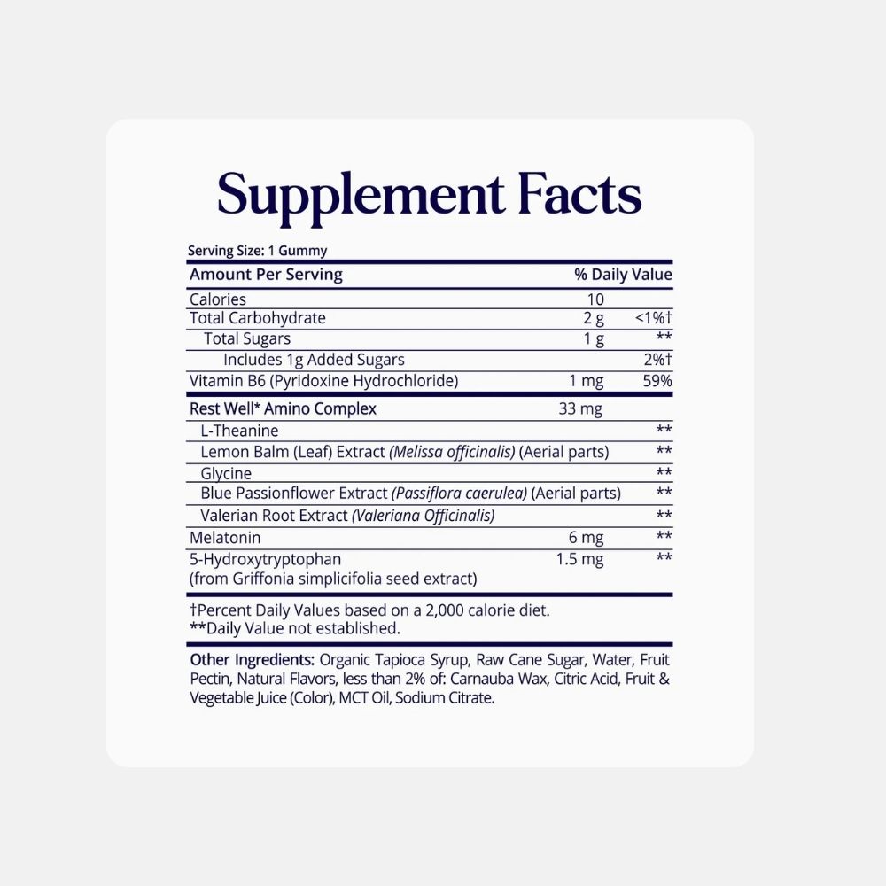 SugarBearPRO Sleep Gummies with Melatonin & Botanicals (62 Count) - Image 7