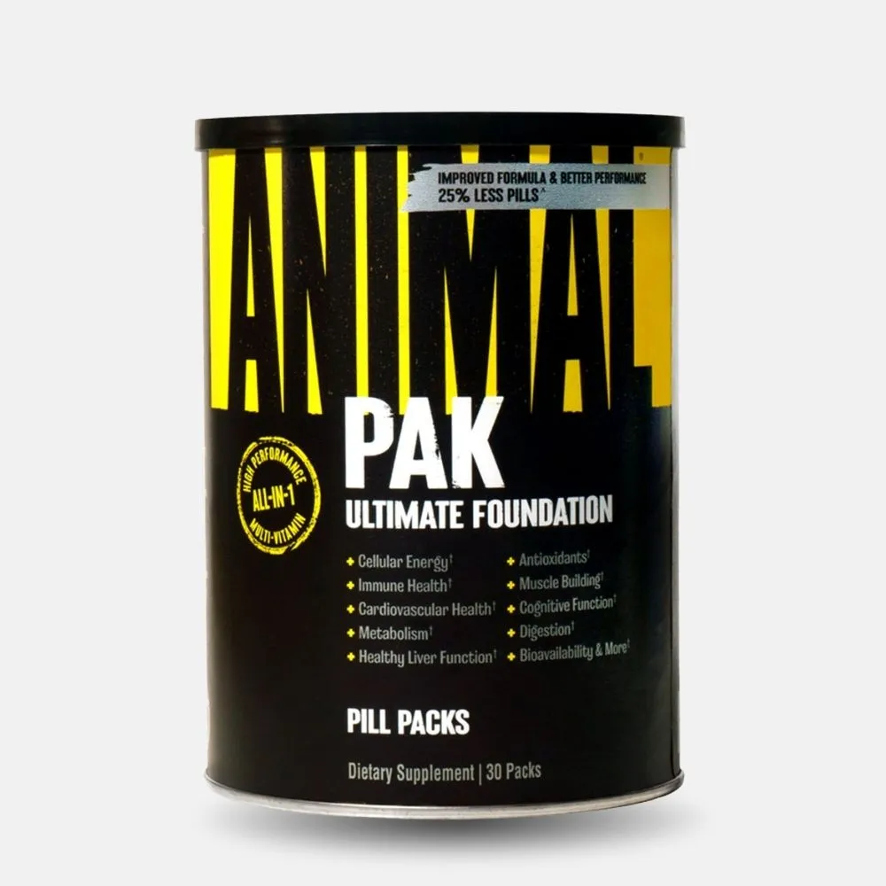 Animal Pak Multivitamin Supplement for Active Adults