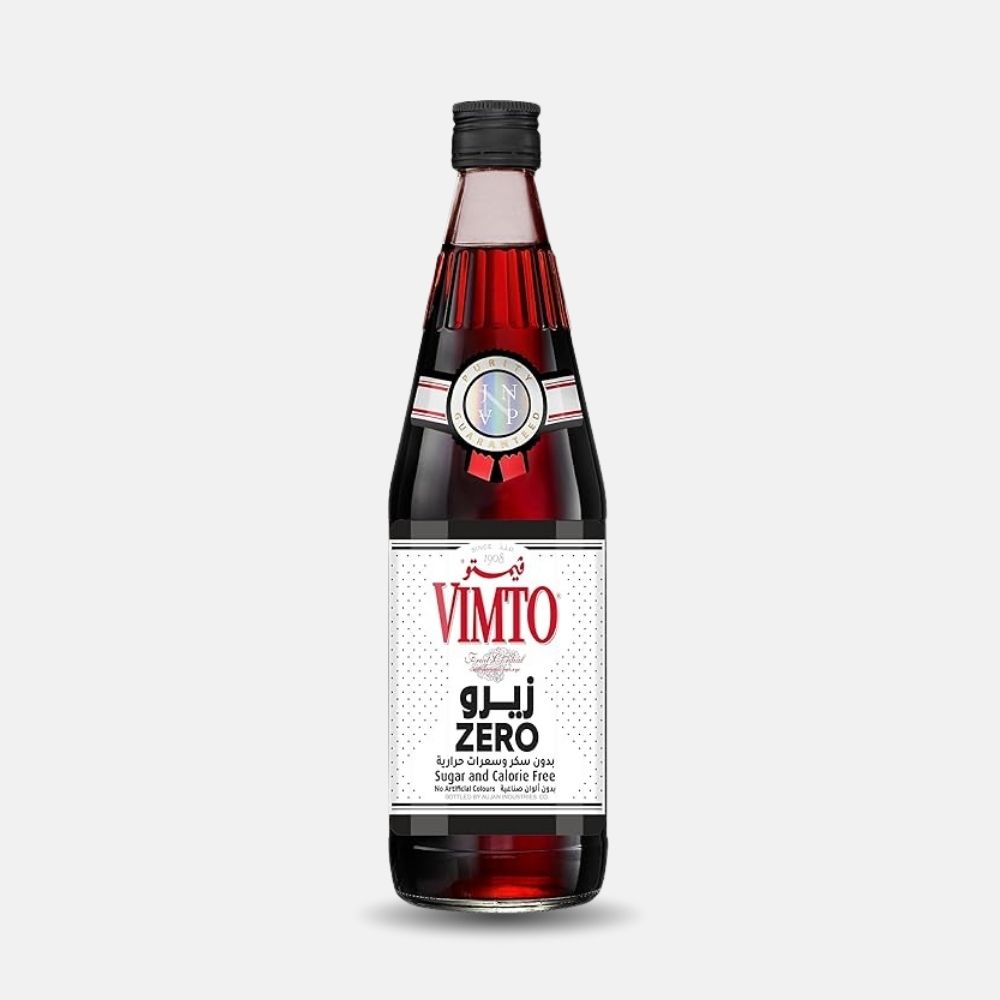 Vimto Zero Sugar Fruit Cordial 710ml - Refreshing Beverage