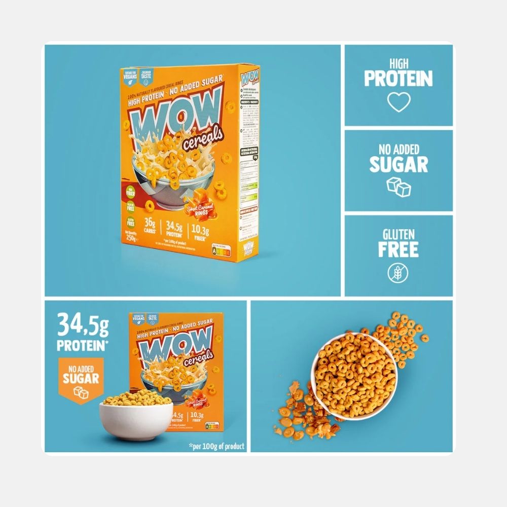 Plant-Based High-Protein Breakfast Cereal - 250g - Image 4